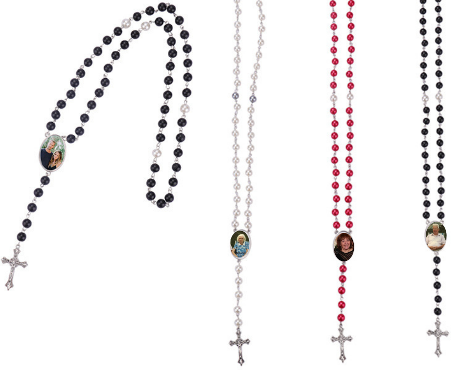 Personalized Rosary Beads (With Photo)