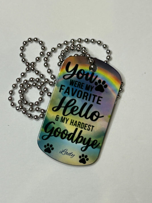 Custom Dog Tag