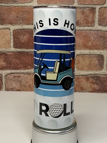"Swing & Sip 20 oz Golf Tumbler